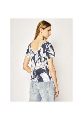 Roxy Тишърт ERJKT03662 Тъмносин Regular Fit - Pepit.bg