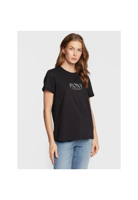 Roxy Тишърт Noon Ocean ERJZT05424 Черен Regular Fit - Pepit.bg