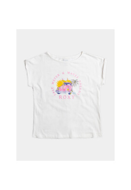 Roxy Тишърт Trouble Fr Me A Tees ERGZT03994 Бял Regular Fit - Pepit.bg