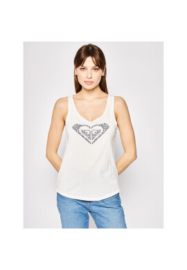 Roxy Топ Losing My Mind ERJZT04804 Бял Regular Fit - Pepit.bg