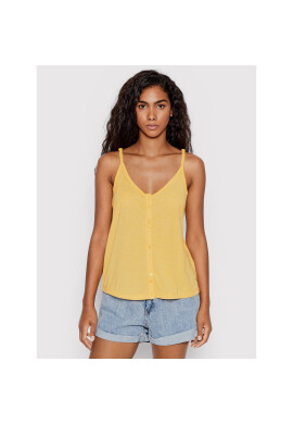 Roxy топ Part Of The Process ERJKT03852 Жълт Regular Fit - Pepit.bg