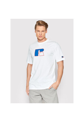 Russell Athletic Тишърт Jerry E26091 Бял Relaxed Fit - Pepit.bg