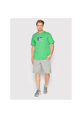 Russell Athletic Тишърт Jerry E26091 Зелен Relaxed Fit - Pepit.bg