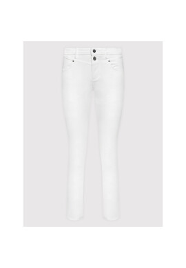 s.Oliver Дънки 2112011 Бял Slim Fit - Pepit.bg