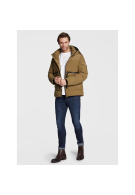 s.Oliver Пухено яке 2116271 Кафяв Regular Fit - Pepit.bg