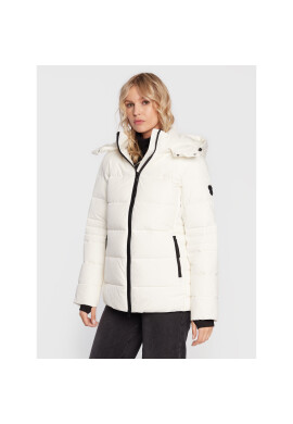 s.Oliver Пухено яке 2116983 Екрю Regular Fit - Pepit.bg