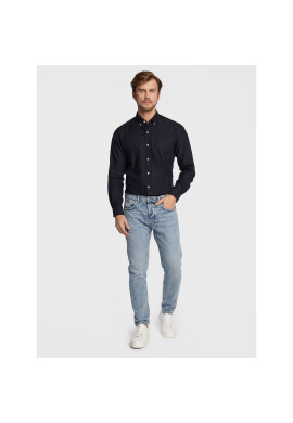 s.Oliver Риза 2120952 Тъмносин Regular Fit - Pepit.bg