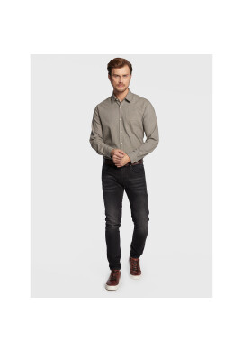 s.Oliver Риза 2120953 Кафяв Regular Fit - Pepit.bg