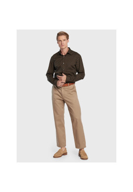 s.Oliver Риза 2121015 Черен Slim Fit - Pepit.bg