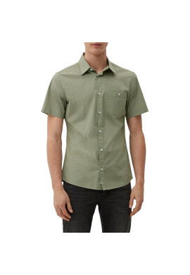 s.Oliver Риза 2127473 Зелен Slim Fit - Pepit.bg