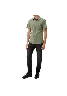 s.Oliver Риза 2127473 Зелен Slim Fit - Pepit.bg