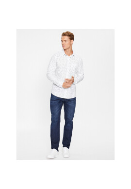 s.Oliver Риза 2133419 Бял Regular Fit - Pepit.bg