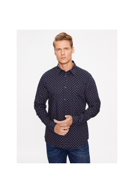 s.Oliver Риза 2133419 Тъмносин Regular Fit - Pepit.bg