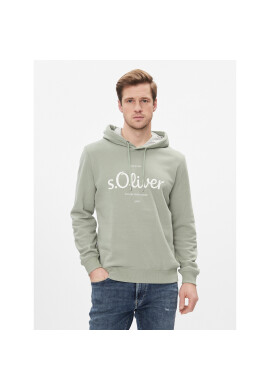 s.Oliver Суитшърт 2135751 Зелен Regular Fit - Pepit.bg