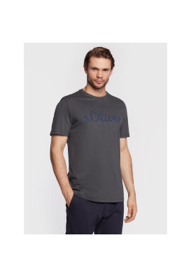 s.Oliver Тишърт 2057432 Сив Regular Fit - Pepit.bg