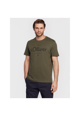 s.Oliver Тишърт 2057432 Зелен Regular Fit - Pepit.bg