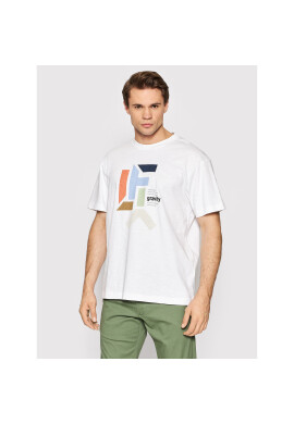 s.Oliver Тишърт 2111325 Бял Relaxed Fit - Pepit.bg