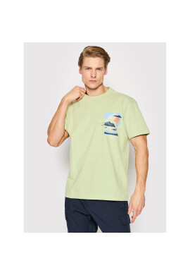 s.Oliver Тишърт 2111325 Зелен Relaxed Fit - Pepit.bg