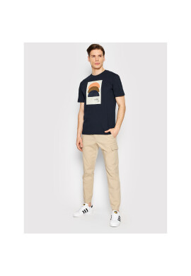 s.Oliver Тишърт 2111344 Тъмносин Regular Fit - Pepit.bg