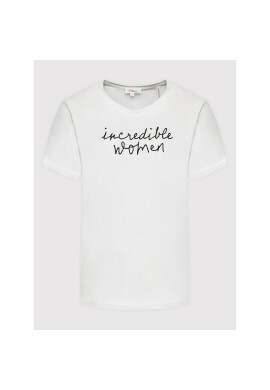 s.Oliver Тишърт 2114700 Бял Loose Fit - Pepit.bg