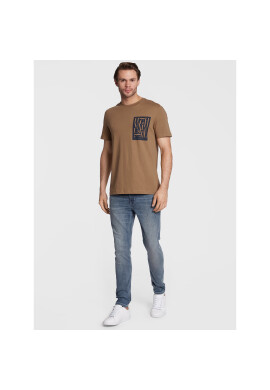 s.Oliver Тишърт 2119055 Кафяв Regular Fit - Pepit.bg