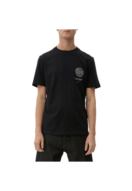 s.Oliver Тишърт 2129464 Черен Regular Fit - Pepit.bg