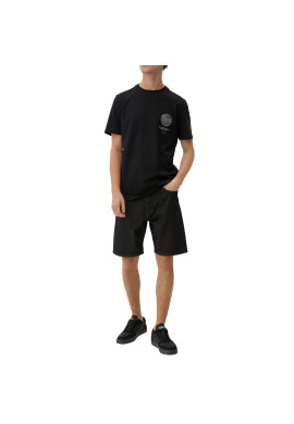 s.Oliver Тишърт 2129464 Черен Regular Fit - Pepit.bg