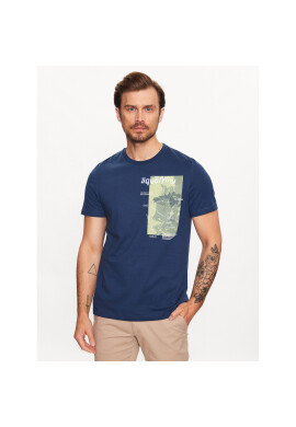 s.Oliver Тишърт 2129860 Тъмносин Regular Fit - Pepit.bg