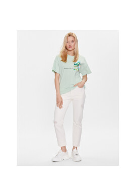 s.Oliver Тишърт 2130597 Зелен Loose Fit - Pepit.bg