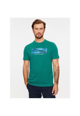 s.Oliver Тишърт 2135685 Зелен Regular Fit - Pepit.bg