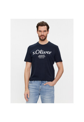 s.Oliver Тишърт 2139909 Син Regular Fit - Pepit.bg