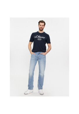 s.Oliver Тишърт 2139909 Син Regular Fit - Pepit.bg