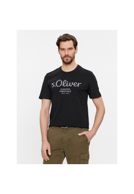 s.Oliver Тишърт 2139909 Сив Regular Fit - Pepit.bg