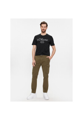 s.Oliver Тишърт 2139909 Сив Regular Fit - Pepit.bg