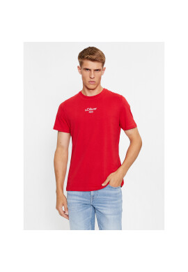 s.Oliver Тишърт 2140013 Червен Regular Fit - Pepit.bg
