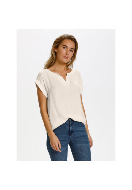 Saint Tropez Блуза 30500069 Бял Classic Fit - Pepit.bg