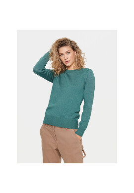 Saint Tropez Пуловер 30511753 Зелен Regular Fit - Pepit.bg