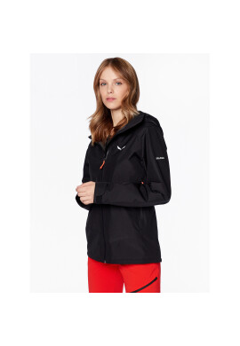 Salewa Яке за дъжд Puez 28477 Черен Regular Fit - Pepit.bg
