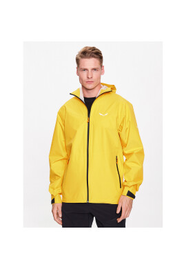 Salewa Яке за дъжд Puez 28615 Жълт Regular Fit - Pepit.bg