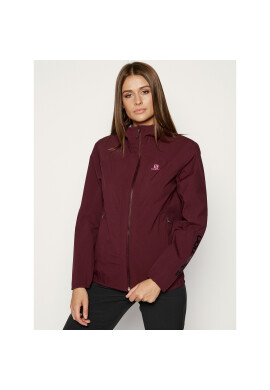 Salomon Яке за дъжд Winetasing LC1274900 Бордо Regular Fit - Pepit.bg