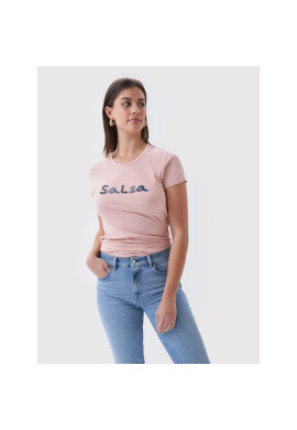 Salsa Тишърт 124326 Бял Regular Fit - Pepit.bg
