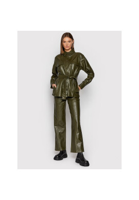 Samsøe Samsøe Яке от имитация на кожа Novah F21300032 Зелен Regular Fit - Pepit.bg
