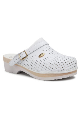 Scholl Сабо M20078 CLOG 1065 Бял - Pepit.bg