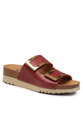 Scholl Чехли Monterey 2 Straps MF30436 Бордо - Pepit.bg