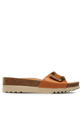 Scholl Чехли Monterey Mule MF30435 Кафяв - Pepit.bg
