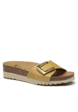 Scholl Чехли Monterey Mule MF30435 Жълт - Pepit.bg