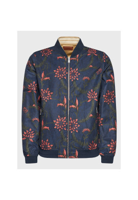 Scotch & Soda Яке бомбър 168523 Тъмносин Regular Fit - Pepit.bg