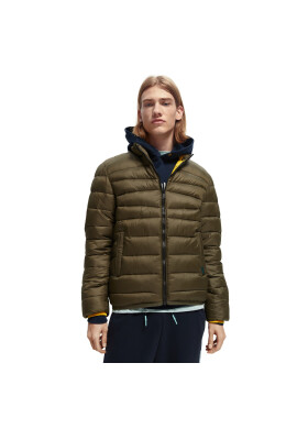 Scotch & Soda Пухено яке 169098 Каки Regular Fit - Pepit.bg