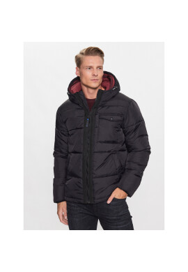 Scotch & Soda Пухено яке 169101 Черен Regular Fit - Pepit.bg
