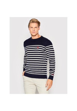 Scotch & Soda Пуловер 168736 Тъмносин Regular Fit - Pepit.bg